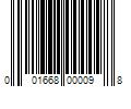 Barcode Image for UPC code 001668000098