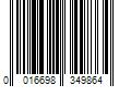 Barcode Image for UPC code 0016698349864