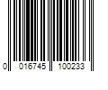 Barcode Image for UPC code 0016745100233