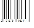 Barcode Image for UPC code 0016751020341