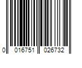 Barcode Image for UPC code 0016751026732