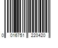 Barcode Image for UPC code 0016751220420