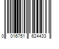 Barcode Image for UPC code 0016751624433