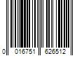 Barcode Image for UPC code 0016751626512