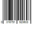 Barcode Image for UPC code 0016751920603