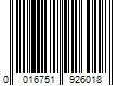 Barcode Image for UPC code 0016751926018