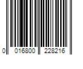 Barcode Image for UPC code 0016800228216