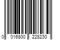 Barcode Image for UPC code 0016800228230