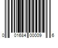 Barcode Image for UPC code 001684000096