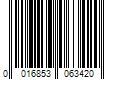 Barcode Image for UPC code 0016853063420