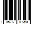 Barcode Image for UPC code 0016853065134