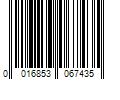 Barcode Image for UPC code 0016853067435