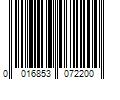 Barcode Image for UPC code 0016853072200