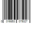 Barcode Image for UPC code 0016853075027