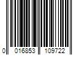 Barcode Image for UPC code 0016853109722