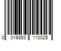 Barcode Image for UPC code 0016853110025