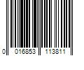 Barcode Image for UPC code 0016853113811