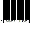 Barcode Image for UPC code 0016853114382