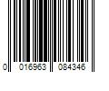 Barcode Image for UPC code 0016963084346