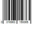 Barcode Image for UPC code 0016963159365