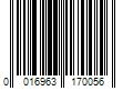 Barcode Image for UPC code 0016963170056