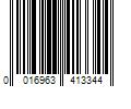 Barcode Image for UPC code 0016963413344