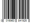 Barcode Image for UPC code 0016963841925