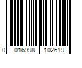 Barcode Image for UPC code 0016998102619