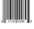 Barcode Image for UPC code 001700000895