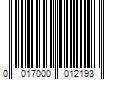 Barcode Image for UPC code 0017000012193