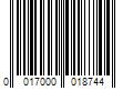 Barcode Image for UPC code 0017000018744