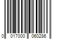 Barcode Image for UPC code 0017000060286