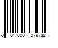 Barcode Image for UPC code 0017000079738