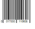 Barcode Image for UPC code 0017000110608