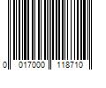 Barcode Image for UPC code 0017000118710