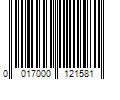 Barcode Image for UPC code 0017000121581