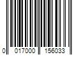 Barcode Image for UPC code 0017000156033