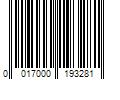 Barcode Image for UPC code 0017000193281