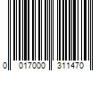 Barcode Image for UPC code 0017000311470