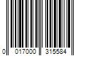 Barcode Image for UPC code 0017000315584