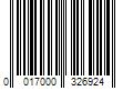 Barcode Image for UPC code 0017000326924