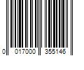 Barcode Image for UPC code 0017000355146