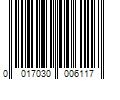 Barcode Image for UPC code 0017030006117