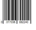 Barcode Image for UPC code 0017036892240