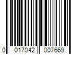 Barcode Image for UPC code 0017042007669