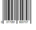 Barcode Image for UPC code 0017051600707