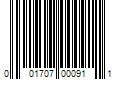 Barcode Image for UPC code 001707000911