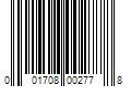 Barcode Image for UPC code 001708002778