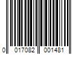 Barcode Image for UPC code 0017082001481