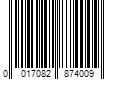 Barcode Image for UPC code 0017082874009